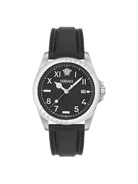 VERSACE Versace Anteo Quartz Black Dial Men's Watch VE9H00124
