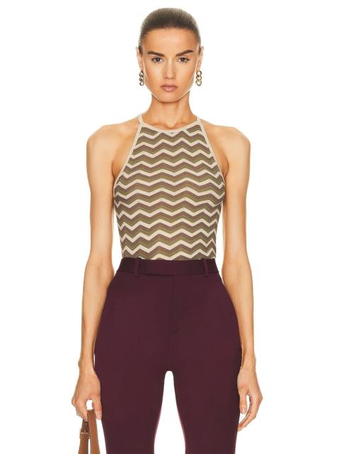 SAINT LAURENT Racerback Tank Top