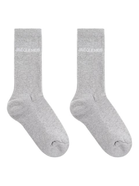 JACQUEMUS LOGO SOCKS