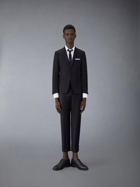 Thom Browne TWILL WOOL CLASSIC SUIT AND TIE