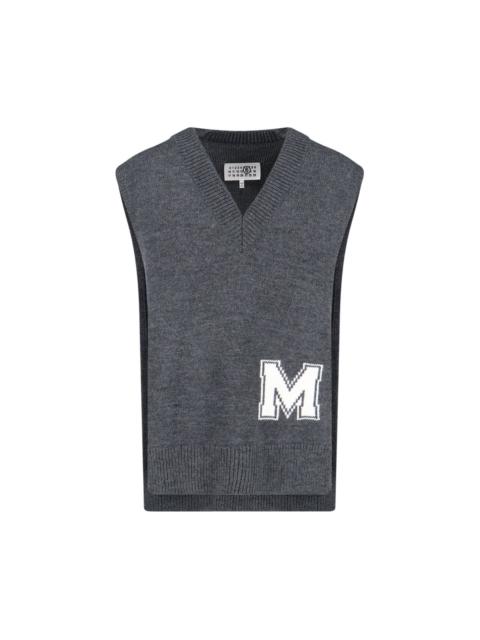 MM6 Maison Margiela V-NECK SWEATER