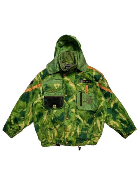 Other Designers Descente Green Camo Ski Jacket