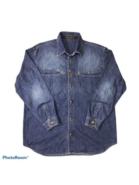 Other Designers Marithe + Francois Girbaud - Marithe Francois Girbaud Denim Shirt Button Up