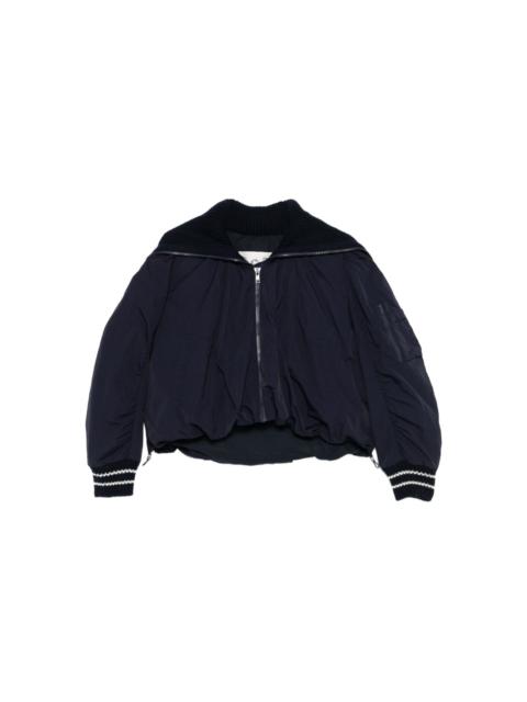 Mirian ribbed-cuffs jacket