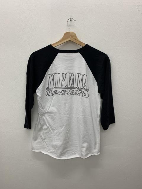 Other Designers Vintage Nirvana Nevermind Raglan Tshirt Botleg