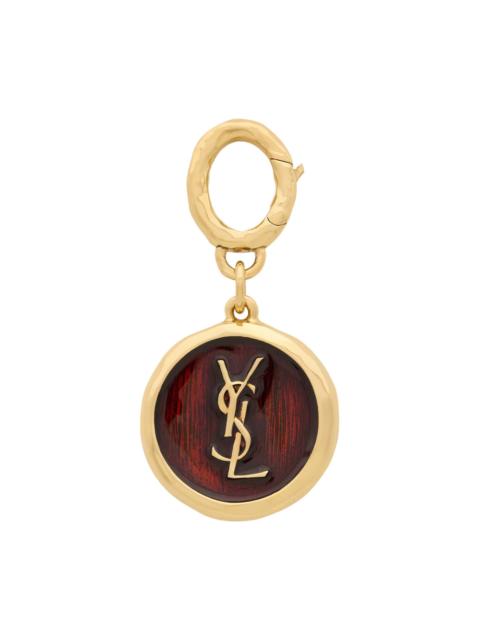 SAINT LAURENT Saint Laurent Women Cassandre Charm In Enamel And Metal
