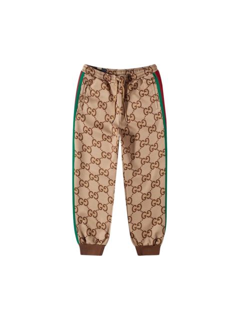 GUCCI Gucci Light Neoprene Pants 'Beige/Ebony'