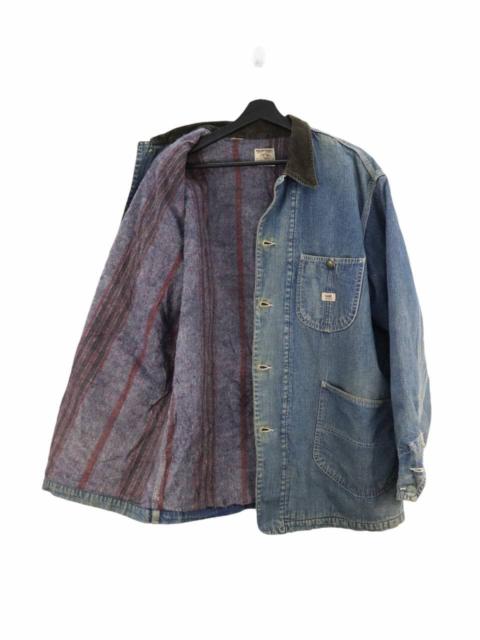 SUGAR CANE Sugarcane Shorthorn Western Wear Blanket Lined Chore Jacket