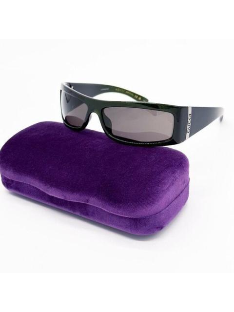 GUCCI NEW GG1492S 001 UNISEX GUCCI DARK GREEN SUNGLASSES GUCCI