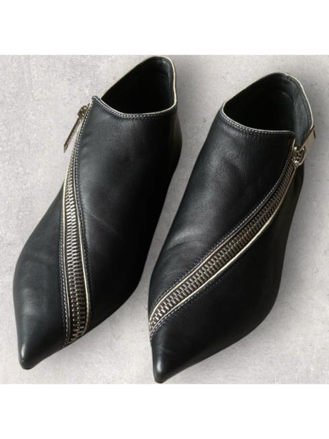 CELINE Phoebe Philo Archive Asymmetric Zip Shoes