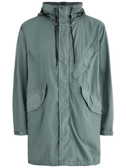 C.P. Company C.P. Company Goggle Hooded Coated Nylon Parka