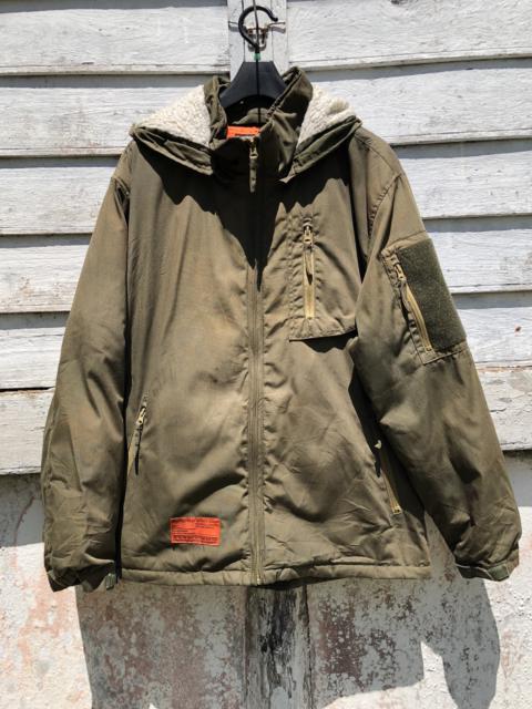 Other Designers Military - Crebar Garments Padded Hooded Tactical Bomber jacket