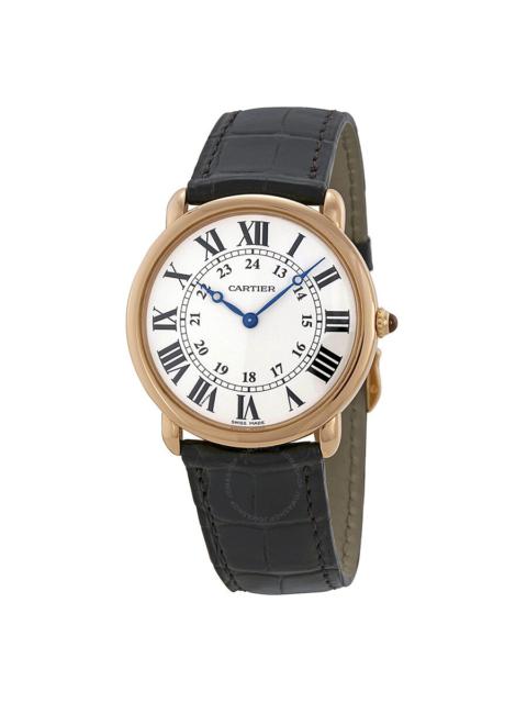 Cartier Cartier Ronde Louis 18kt Rose Gold Men's Watch W6800251