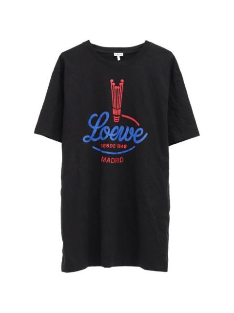 Loewe Loewe Women Logo Cotton T-Shirt