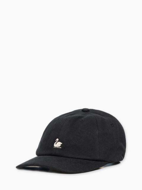 Merz b. Schwanen MERZ B. SCHWANEN CAP01T SWAN LOGO CAP BLACK