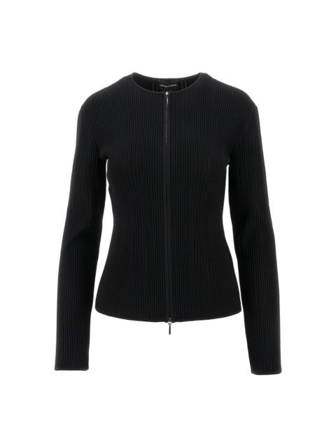 ribbed cardigan