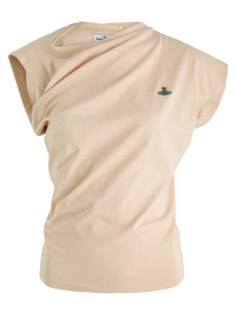 Vivienne Westwood Hebo Gathered Cotton T-shirt