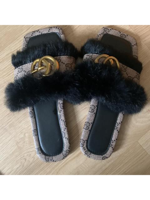 Other Designers Women's Black and Brown Slippers