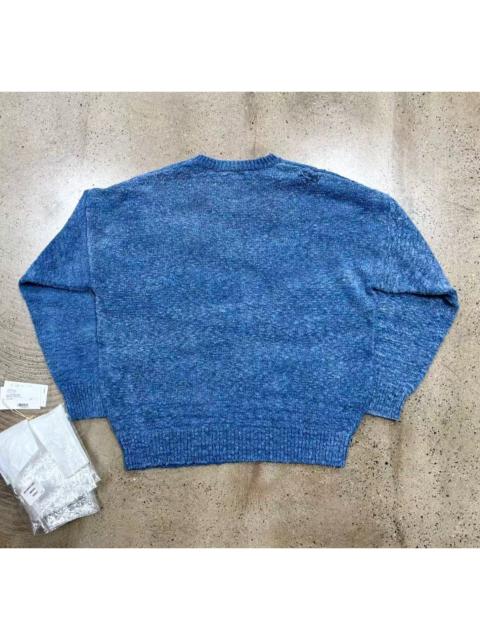 visvim Visvim Amplus V-Neck Indigo Sweater