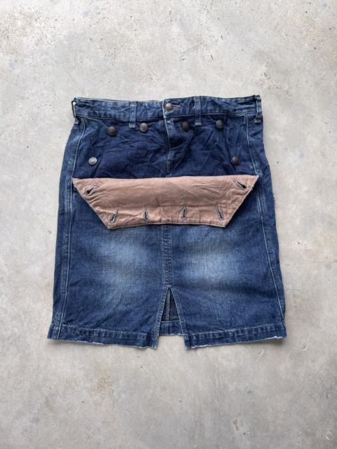 Other Designers John Bull - John Bull kojima Japan utilities denim skirt