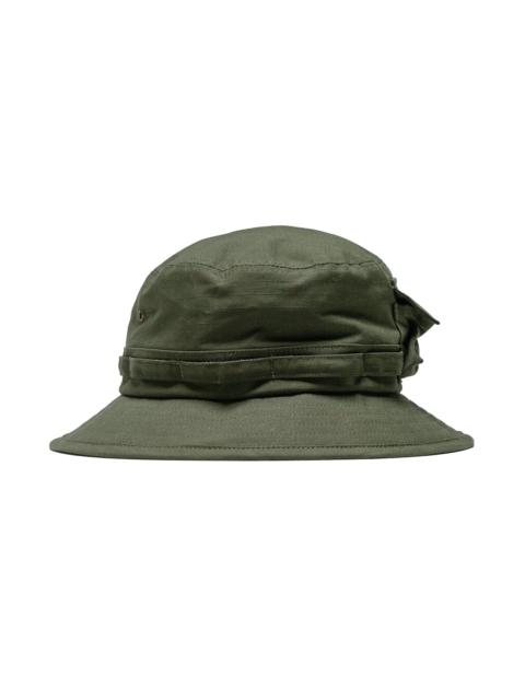 BEAMS PLUS Lost & Found MIL Jungle Hat Cotton Ripstop Olive