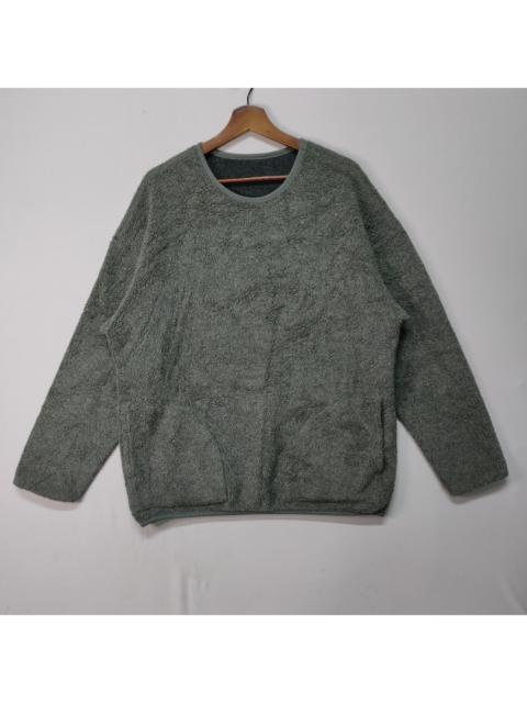 Other Designers VINTAGE UNBRANDED SHERPA FLEECE SWEATER SWEATSHIRT