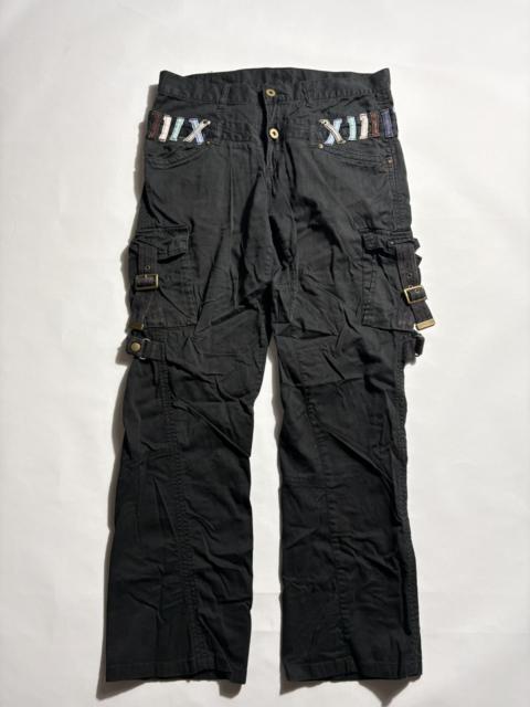 Other Designers Japanese Brand - ARCHIVAL BONDAGE ZEROSAI 2002 JAPAN DOUBLE WAIST CARGO PANTS