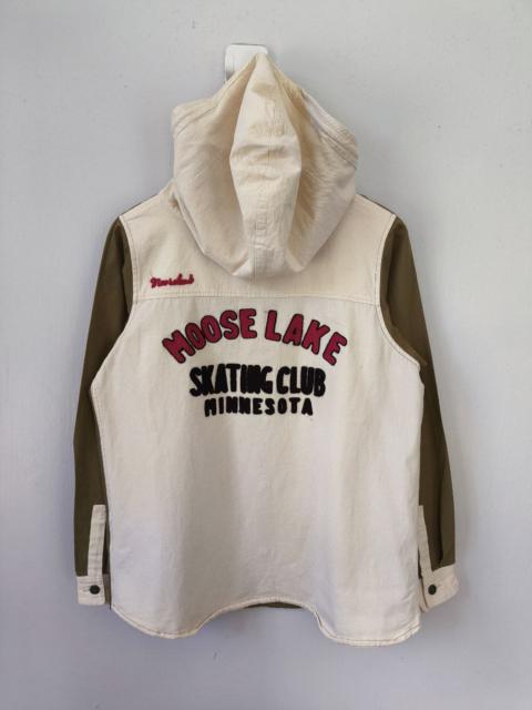 Hysteric Glamour LIME INC Saltake Sign Painter Embroidery Hooded Shirt Jacket