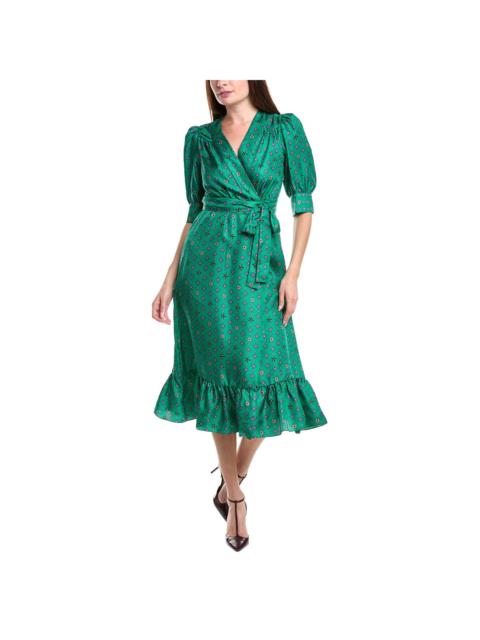 Sandro Sandro Silk Wrap Dress