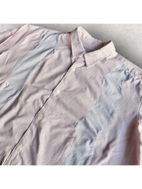 Comme Des Garçons Vintage 1995 Wavy Patch Shirt