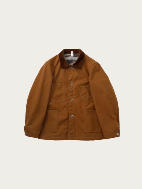 TAIGA TAKAHASHI Lot. 304 Blanket Lining Coverall - Camel