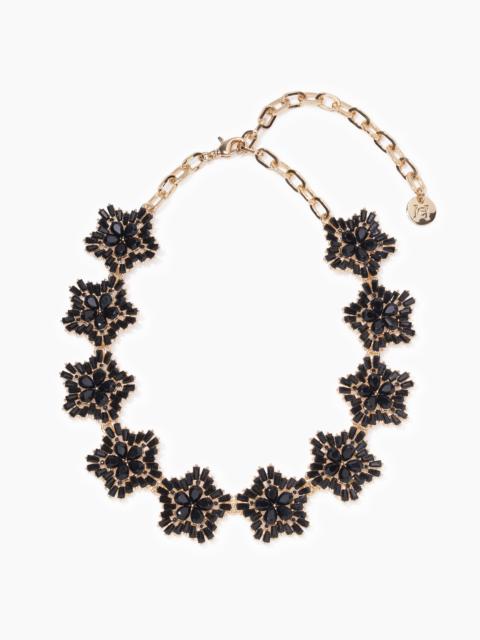 CAROLINA HERRERA Crystal Snowflake Necklace