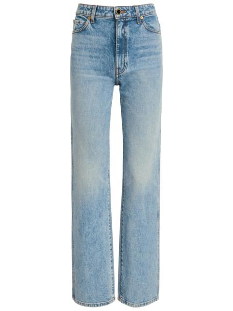 KHAITE Khaite Danielle Straight-leg Jeans