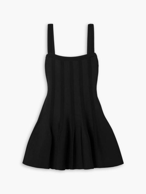 Another Tomorrow Knitted mini dress