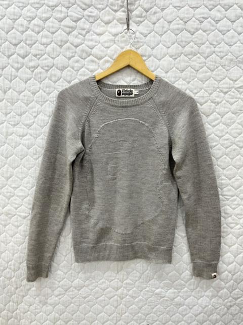 A BATHING APE® JACQUARD APE HEAD SWEATER