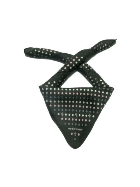Burberry Burberry's Polkadot Bandana Handkerchief Black Colour