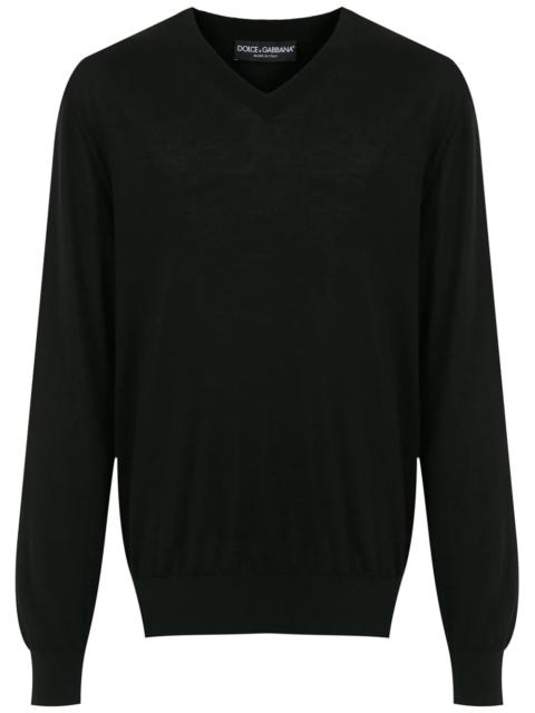 Dolce & Gabbana cashmere v-neck sweater