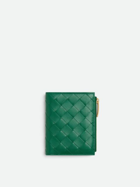 Bottega Veneta Intrecciato Small Bi-Fold Wallet