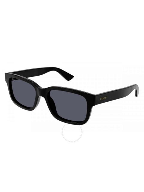 GUCCI Gucci Grey Rectangular Men's Sunglasses GG1583S 001 56