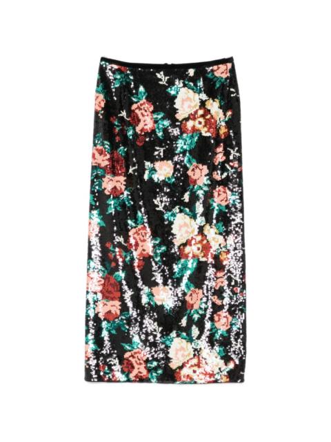 forte_forte Forte Forte Women Sequined Midi Skirt