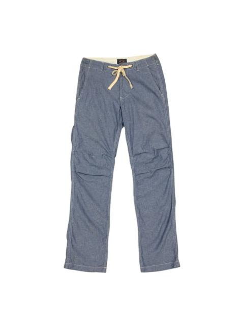 BEAMS PLUS Beams Plus Chambray Cotton Straight Easy Pants W32x33