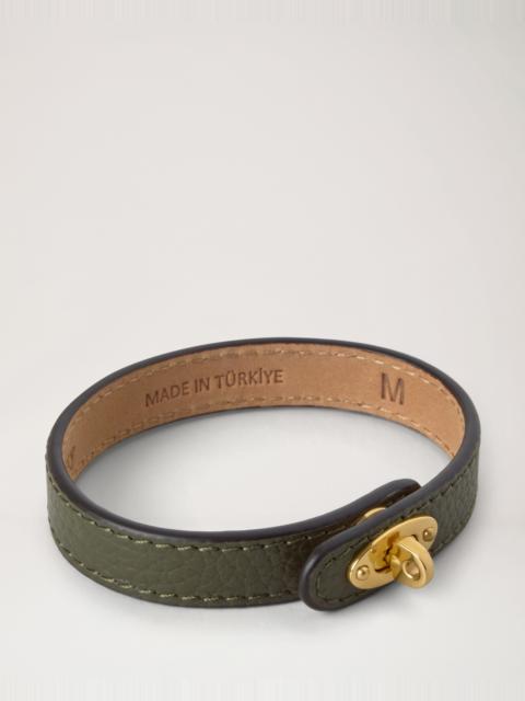 Mulberry Bayswater Thin Bracelet
Juniper Green Small Classic Grain & Brass