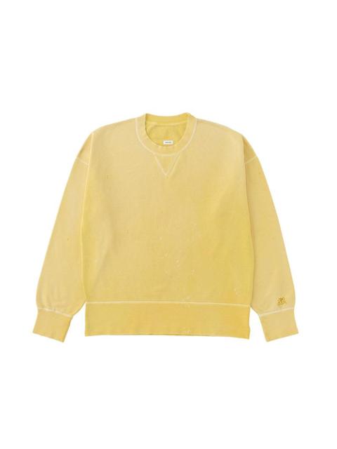 visvim COURT SWEAT L/S CRASH YELLOW