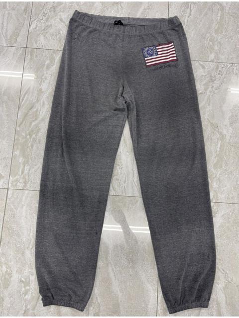 Chrome Hearts VINTAGE CHROME HEART SWEATPANT AMERICAN FLAG  HORSESHOE LOGO JOGGERS