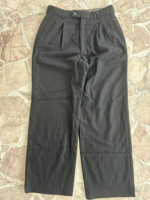 Comme Des Garçons CDG Black Wool Trousers