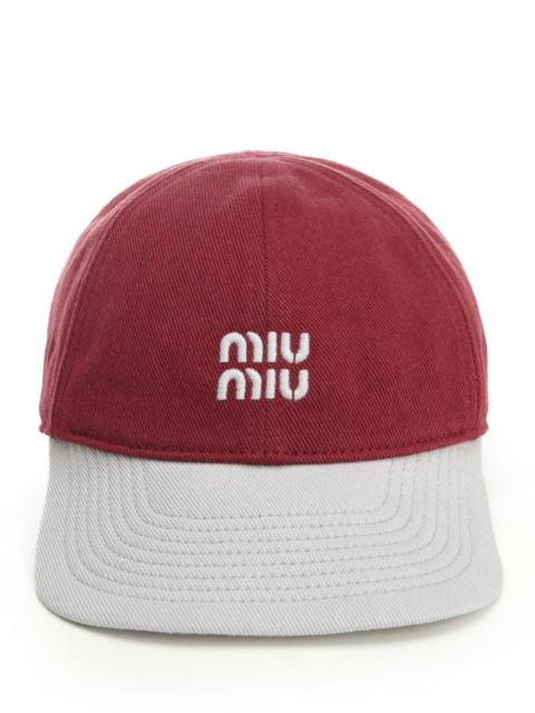 Miu Miu Miu Miu Women Drill Baseball Cap