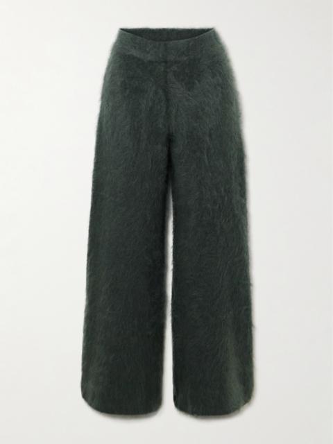 LISA YANG Ellery Brushed Cashmere Flared Pants
