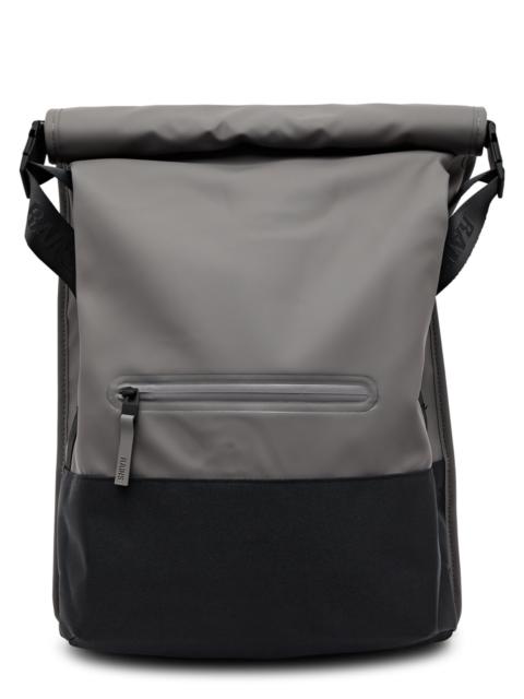 Rains Trail Panelled Rubberised Backpack