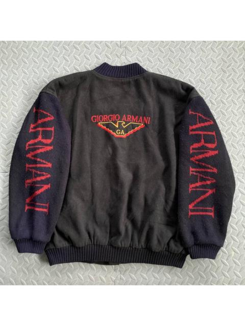 Other Designers Armani Jeans Men's Black and Navy Jacket