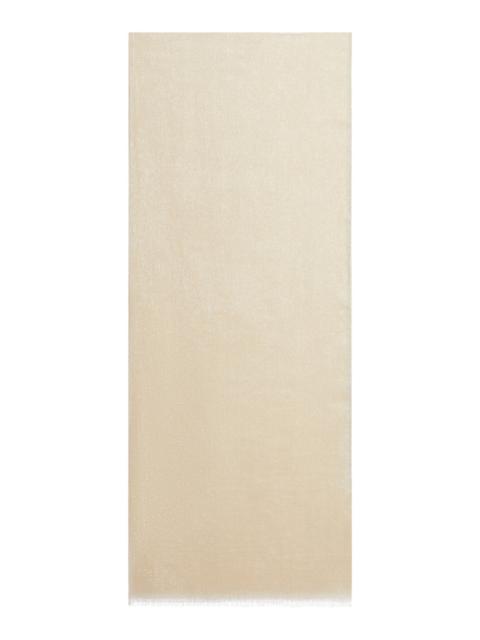 Brunello Cucinelli Brunello Cucinelli Women Silk And Cashmere Scarf With Fringed Finish